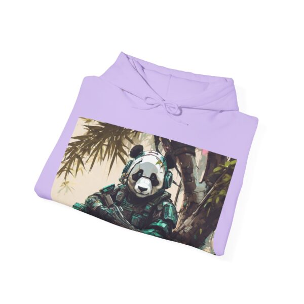 Cyborg Panda Unisex Heavy Blend™ Hooded Sweatshirt by Nexsweet - Image 52
