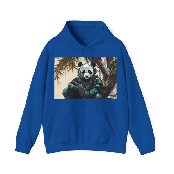 Cyborg Panda Unisex Heavy Blend™ Hooded Sweatshirt by Nexsweet - Image 45