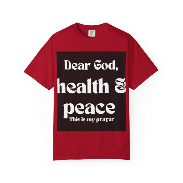 Dear God Unisex Garment-Dyed T-shirt by Nexsweet - Image 13