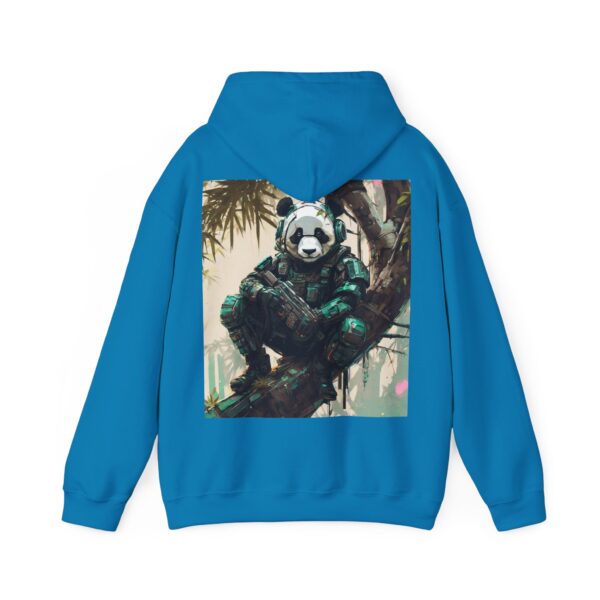 Cyborg Panda Unisex Heavy Blend™ Hooded Sweatshirt by Nexsweet - Image 42
