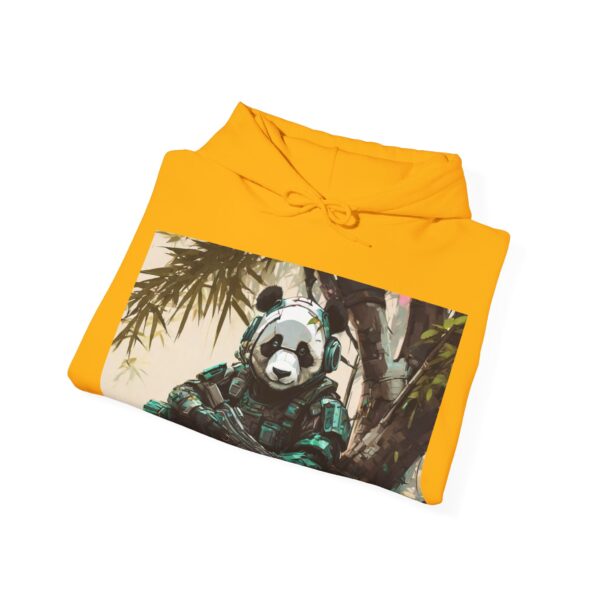 Cyborg Panda Unisex Heavy Blend™ Hooded Sweatshirt by Nexsweet - Image 12