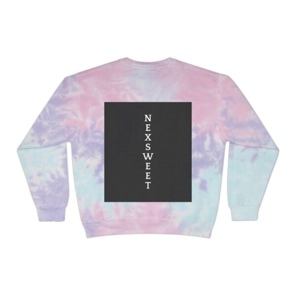 Panda Claus DTG Unisex Tie-Dye Sweatshirt - Image 6