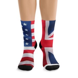 British American Recycled Poly Socks by Nexsweet