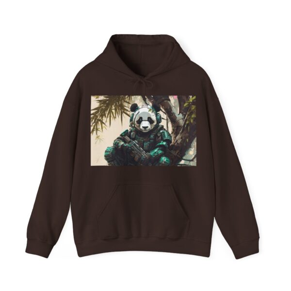 Cyborg Panda Unisex Heavy Blend™ Hooded Sweatshirt by Nexsweet - Image 21