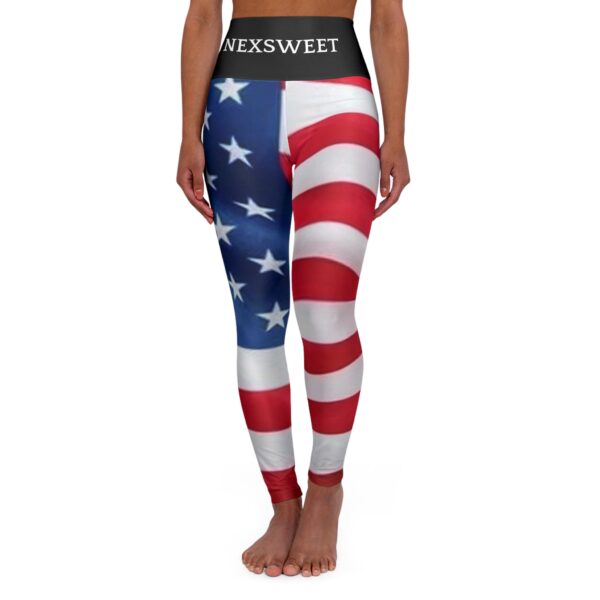 Liberty High Waisted Yoga Leggings (AOP) by Nexsweet