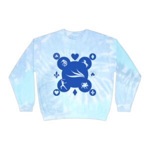 Royal DTG Unisex Tie-Dye Sweatshirt