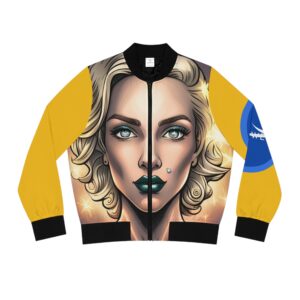 Clara Unisex Bomber Jacket (AOP)