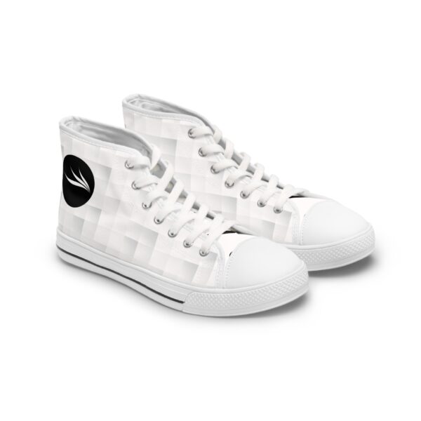 Grey Vex Men's High Top Sneakers by Nexsweet