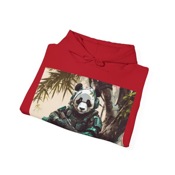 Cyborg Panda Unisex Heavy Blend™ Hooded Sweatshirt by Nexsweet - Image 68