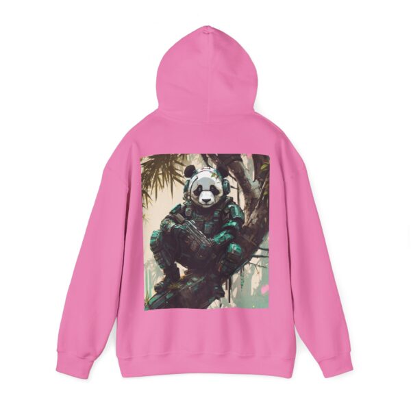 Cyborg Panda Unisex Heavy Blend™ Hooded Sweatshirt by Nexsweet - Image 59
