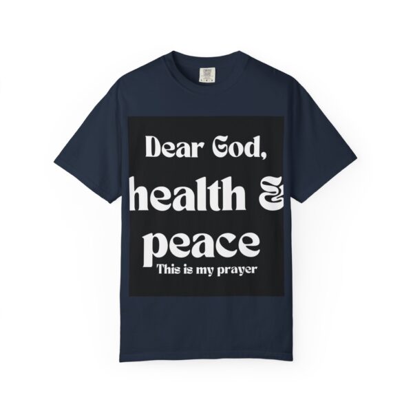 Dear God Unisex Garment-Dyed T-shirt by Nexsweet - Image 9