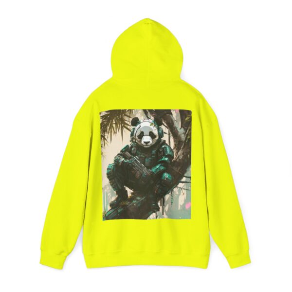 Cyborg Panda Unisex Heavy Blend™ Hooded Sweatshirt by Nexsweet - Image 27