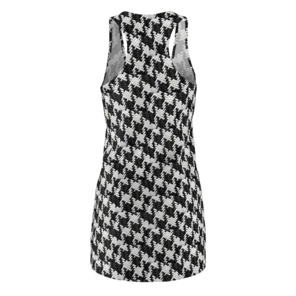 Houndstooth Women's Cut & Sew Racerback Dress (AOP) by Nexsweet - Image 2
