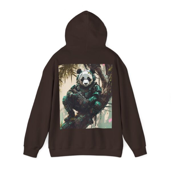 Cyborg Panda Unisex Heavy Blend™ Hooded Sweatshirt by Nexsweet - Image 23