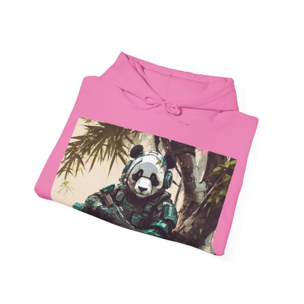 Cyborg Panda Unisex Heavy Blend™ Hooded Sweatshirt by Nexsweet - Image 60