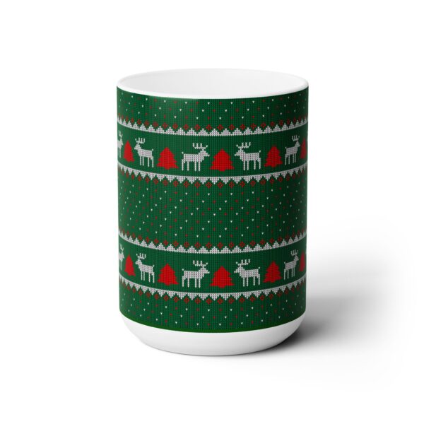 Rebel Santa Claus' Pets Ceramic Mug 15oz