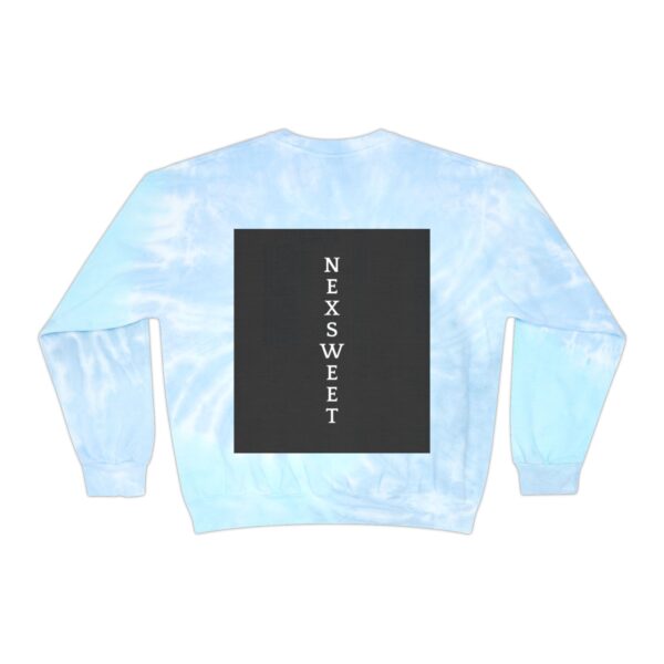 Panda Claus DTG Unisex Tie-Dye Sweatshirt - Image 2