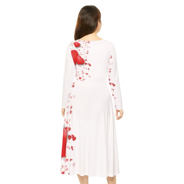 Soul Mate Finder Women's Long Sleeve Dance Dress (AOP) by Nexsweet - Image 4