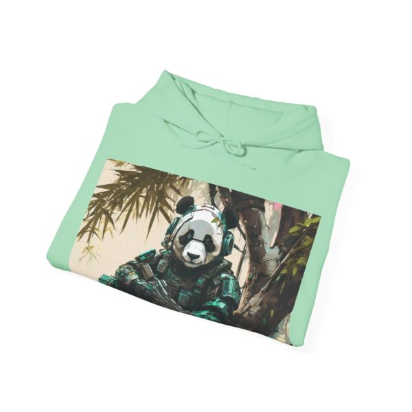 Cyborg Panda Unisex Heavy Blend™ Hooded Sweatshirt by Nexsweet - Image 32