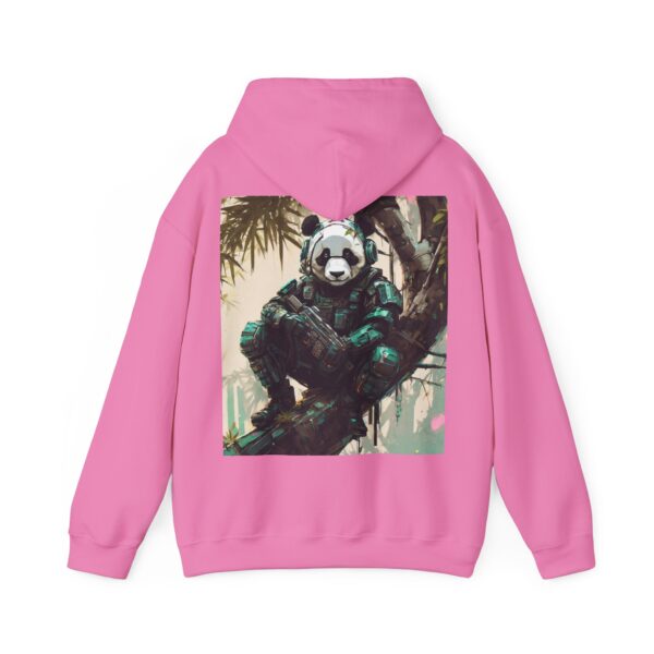 Cyborg Panda Unisex Heavy Blend™ Hooded Sweatshirt by Nexsweet - Image 58