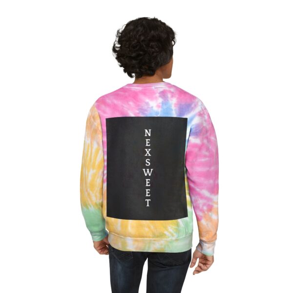 Panda Claus DTG Unisex Tie-Dye Sweatshirt - Image 12