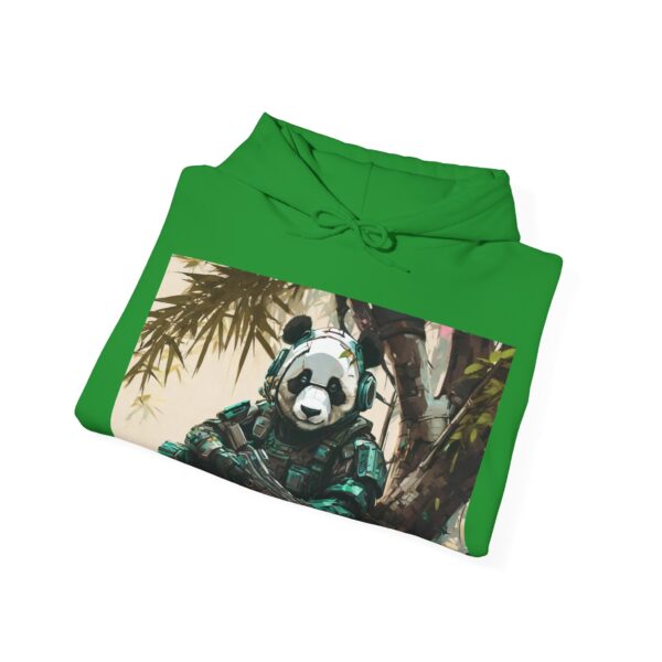 Cyborg Panda Unisex Heavy Blend™ Hooded Sweatshirt by Nexsweet - Image 36