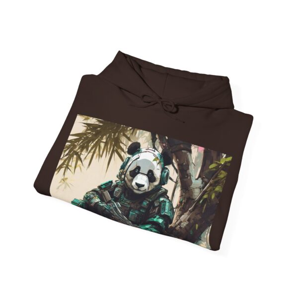 Cyborg Panda Unisex Heavy Blend™ Hooded Sweatshirt by Nexsweet - Image 24