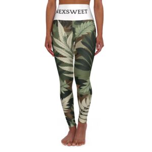 The Lost Army High Waisted Yoga Leggings (AOP) by Nexsweet
