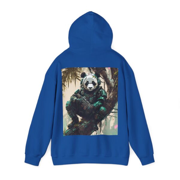 Cyborg Panda Unisex Heavy Blend™ Hooded Sweatshirt by Nexsweet - Image 47