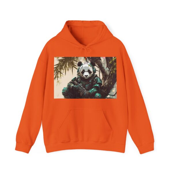 Cyborg Panda Unisex Heavy Blend™ Hooded Sweatshirt by Nexsweet - Image 13