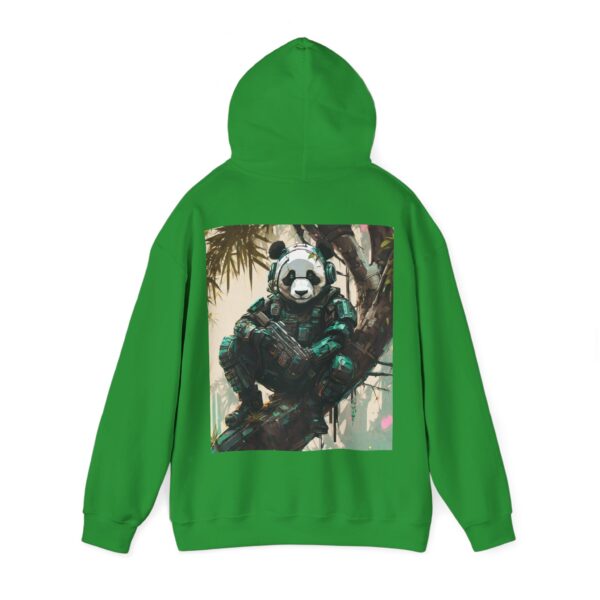 Cyborg Panda Unisex Heavy Blend™ Hooded Sweatshirt by Nexsweet - Image 35