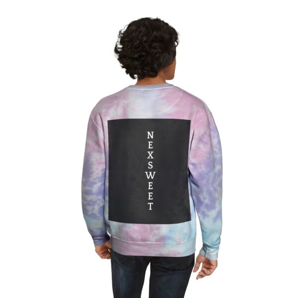 Panda Claus DTG Unisex Tie-Dye Sweatshirt - Image 8