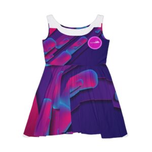Violet Women's Skater Dress (AOP) by Nexsweet