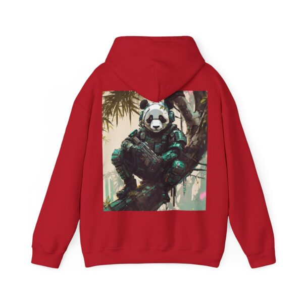 Cyborg Panda Unisex Heavy Blend™ Hooded Sweatshirt by Nexsweet - Image 66