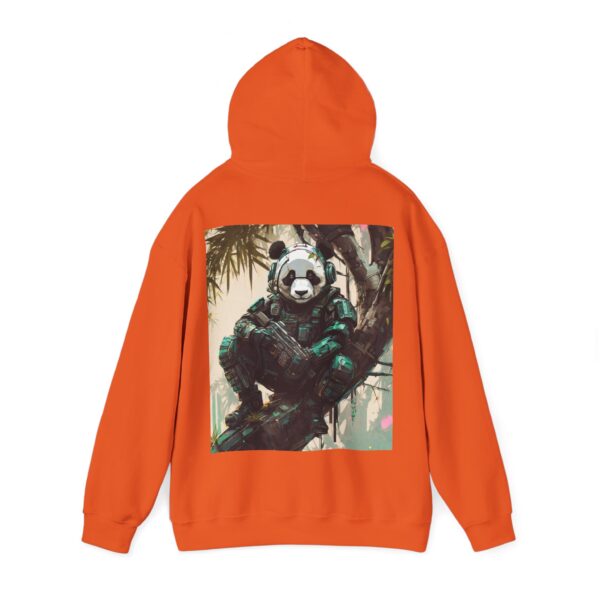 Cyborg Panda Unisex Heavy Blend™ Hooded Sweatshirt by Nexsweet - Image 15